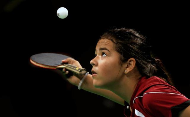 Table Tennis Ball In Air