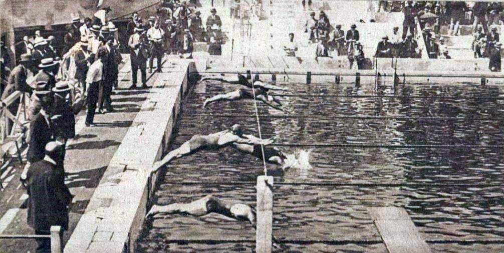 Finale du 1500 mètres aux JO de 1924
