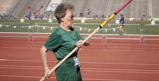 Flo Meiler Pole Vaulting