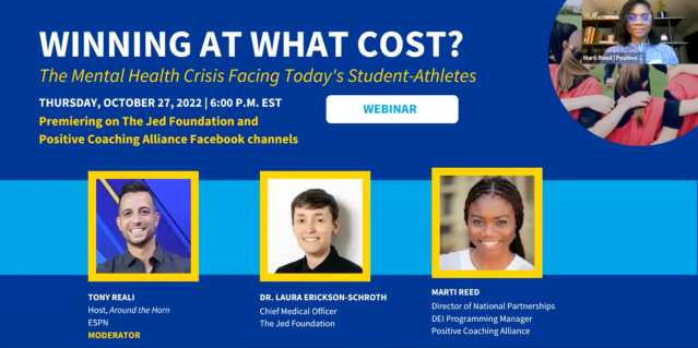 "Winning at What Cost" the Mental Health Crisis Facing Today's Student Athletes