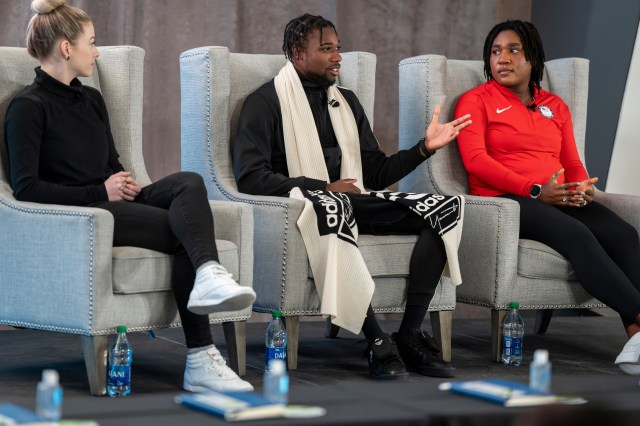 Gracie Gold, Noah Lyles, Deja Young-Craddock discuss mental health