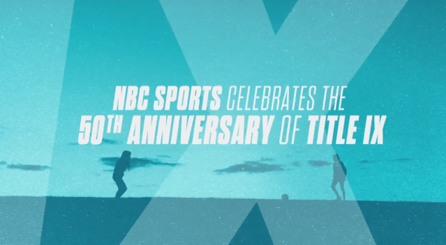 Celebrating 50 Years of Title IX Promo
