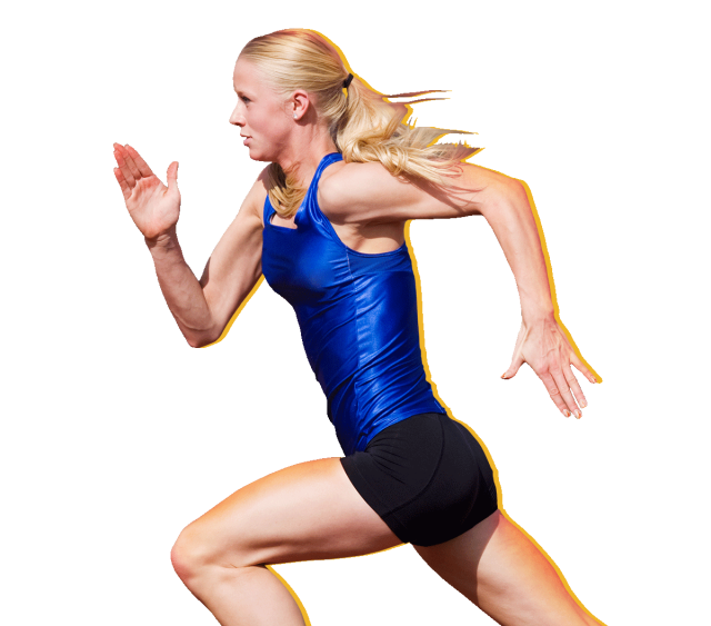 Female Track Runner