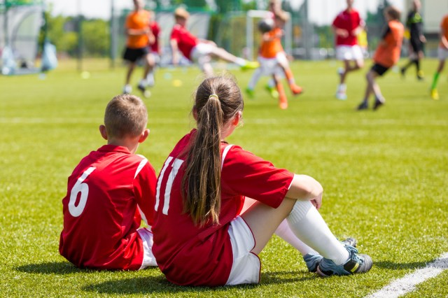 Soccer players