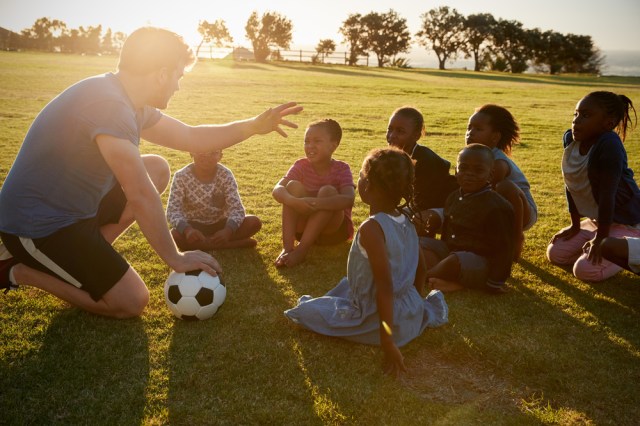 Soccer coach