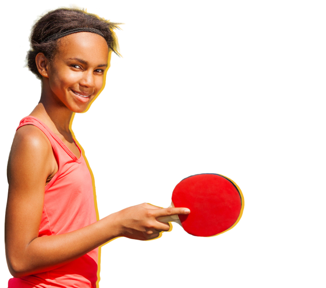 Table tennis player